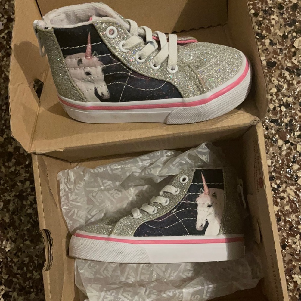 Toddle Unicorn Vans